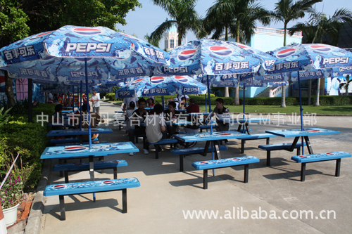 品牌广告桌椅、百事\/康师傅\/可口可乐\/冰红茶\/冰