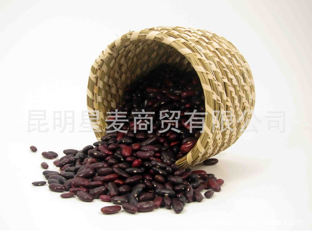 【厂家直销大量优质深红芸豆 大量批发现货 红