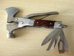 供应多功能锤 多功能斧头 野营工具 多功能工具