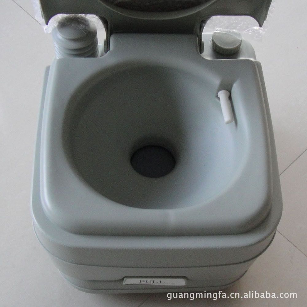 供应10l便捷式移动马桶 移动厕所 移动坐便器 车载移动马桶oc07