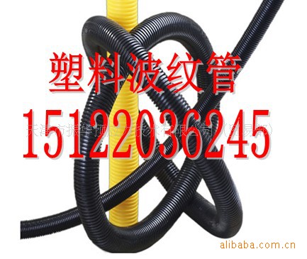 聚乙烯塑料波纹管Φ55塑料波纹管 塑料波纹管