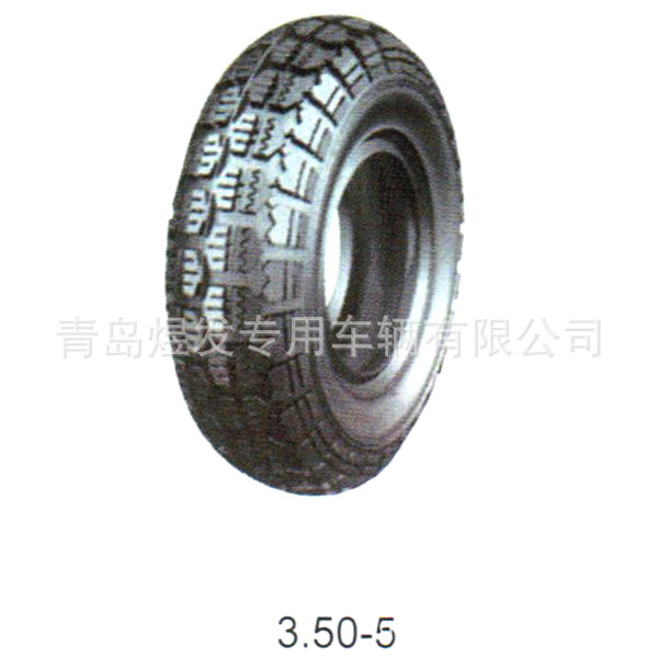 【厂家供应农用车小轮胎 4.00-8橡胶充气轮胎