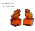 琉璃 琉璃印章 琉璃麒麟 匠门琉璃 旺势麒麟