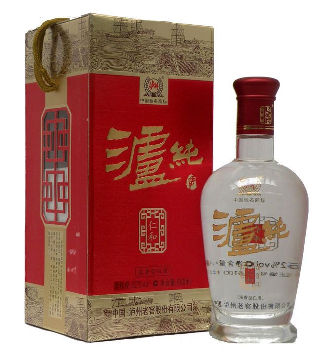 泸州老窖泸纯系列仁和酒【浓香型白酒】500ml 精品白酒