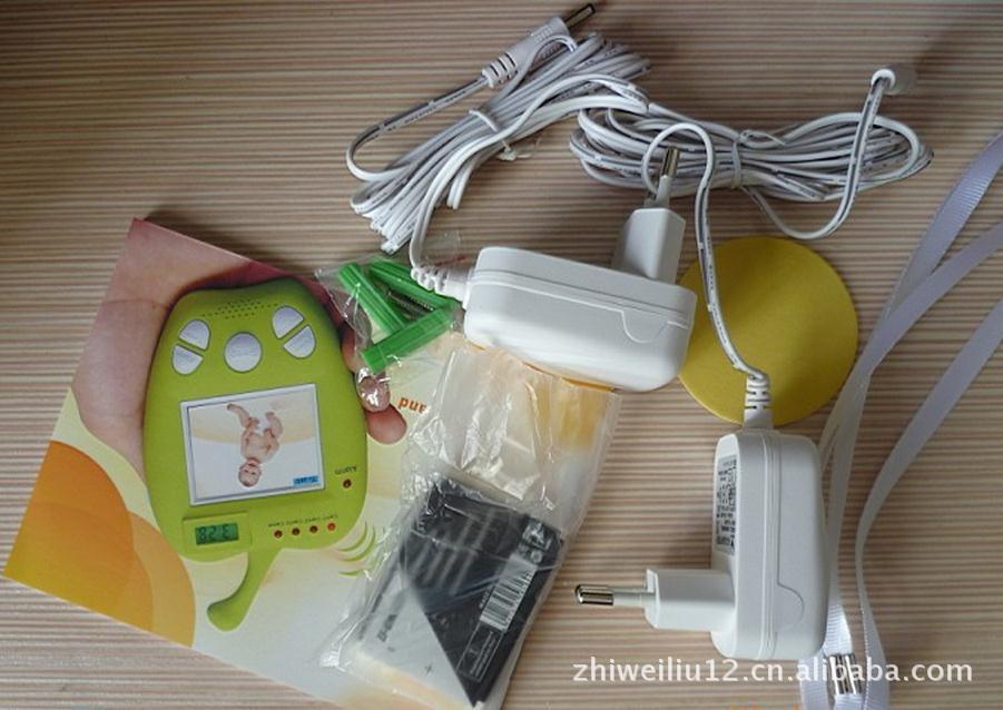 【2.4G 无线婴儿监视器,4频道可调,外形绿色可