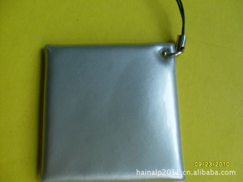 给力素爱手机商标图案手机擦,圆形红色手机擦