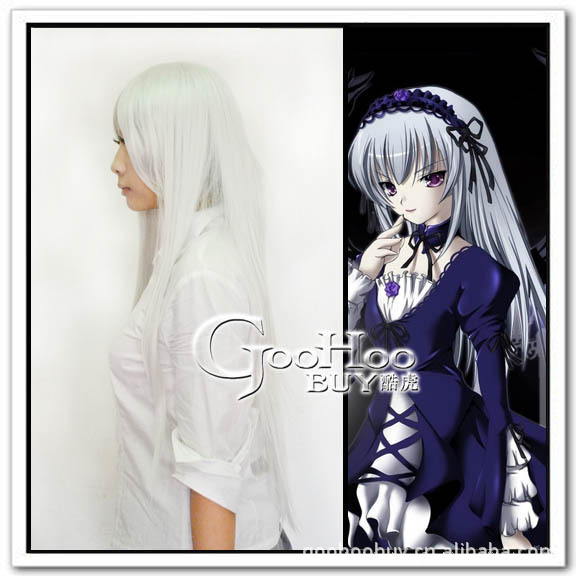 【蔷薇<em>少女</em>水银灯 <em>cos</em>假发】价格,厂家,图片,假