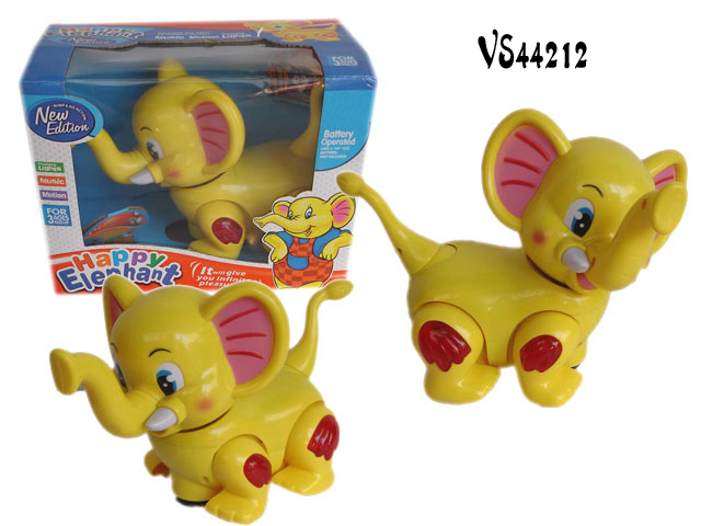 【供应电动 大象 带 音乐 灯光/电动卡通动物/电动