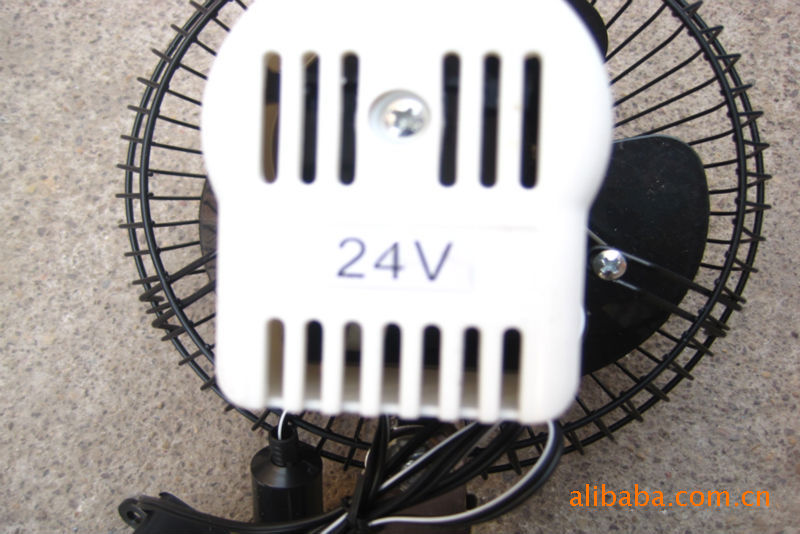新款车载电风扇厂家,6寸汽车电风扇12V\/24V电
