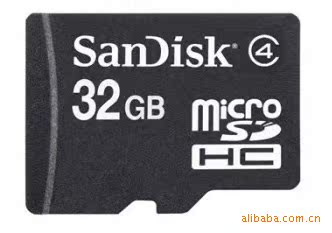 【手机内存卡32G sandisk TF 32G】价格,厂家
