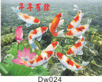 顶呱呱出口全球立体画 3000多款 PET厚0.9 30*40 型号DW8189