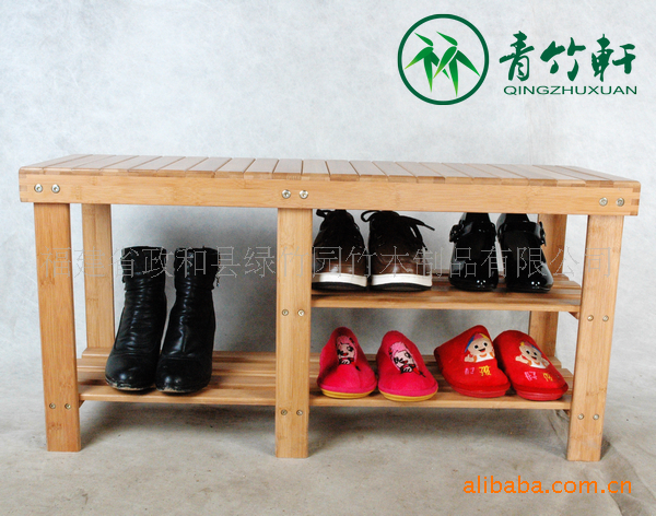 新款品牌家具小家具放换鞋凳时尚凳90cm,新上海靴子楠竹高端图片