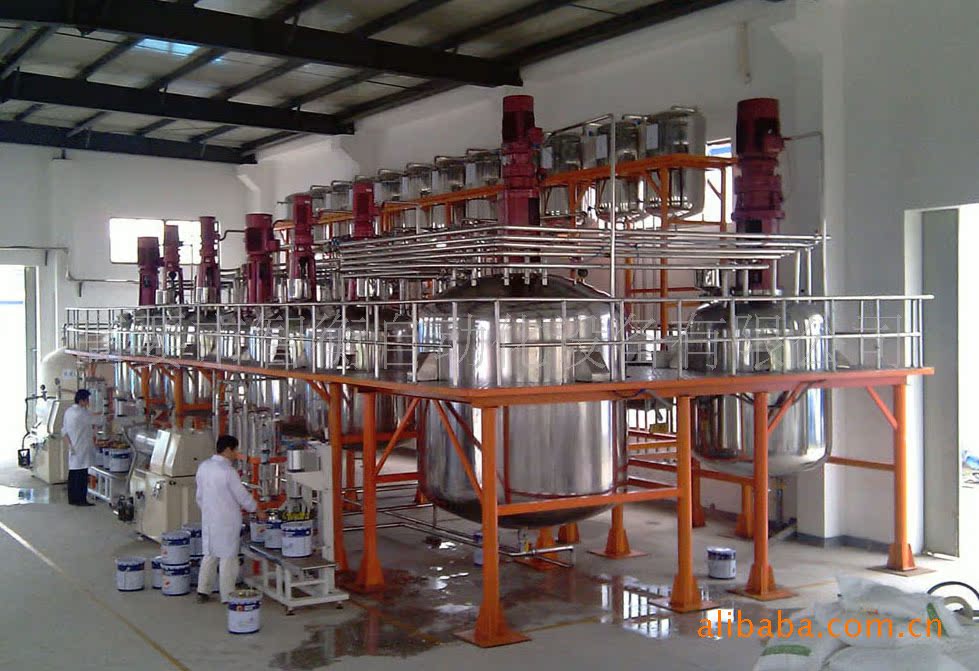 涂料生产成套设备、一体化涂料生产设备、油墨