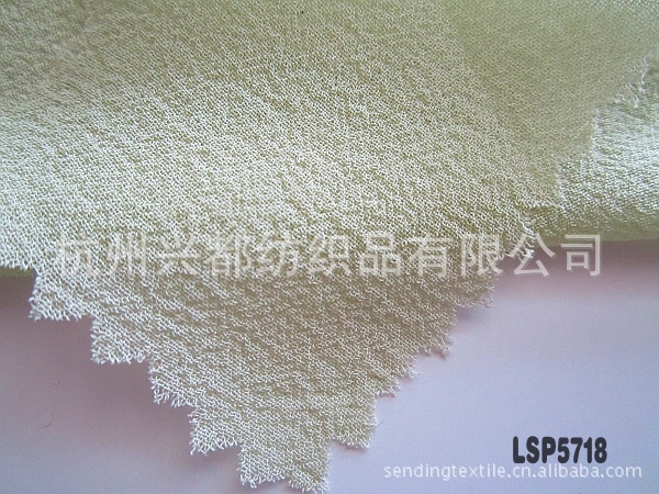 LSP5718弹力乔其96%丝4%氨纶12mm108/140cm