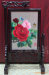 湘绣牡丹;花开富贵;双面绣;刺绣;中国湘绣;名城绣庄