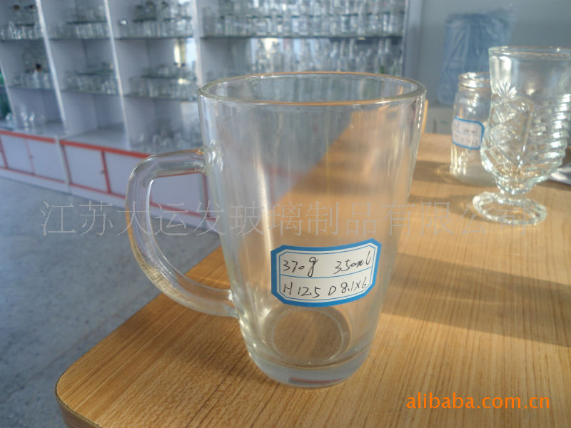 玻璃包装材料-供应各种型号各种规格啤酒杯 把