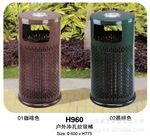 垃圾桶_冲孔古铜垃圾桶_旅游区使用等