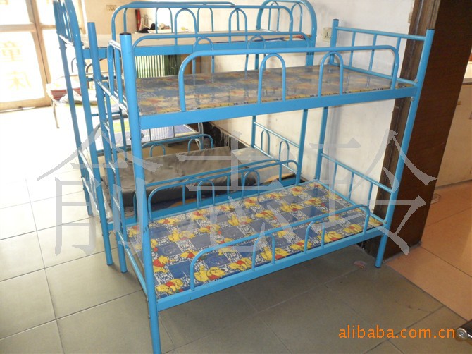 幼儿园儿童床上下床铁床双层床高低床图片,幼