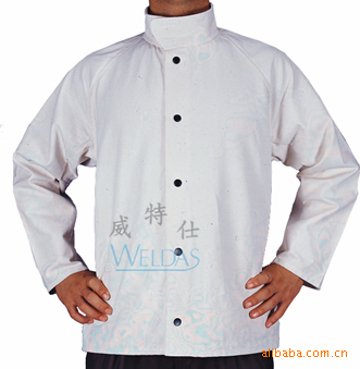 威特仕weldas白色帆布工作服,工作裤 33-9500 33-8167