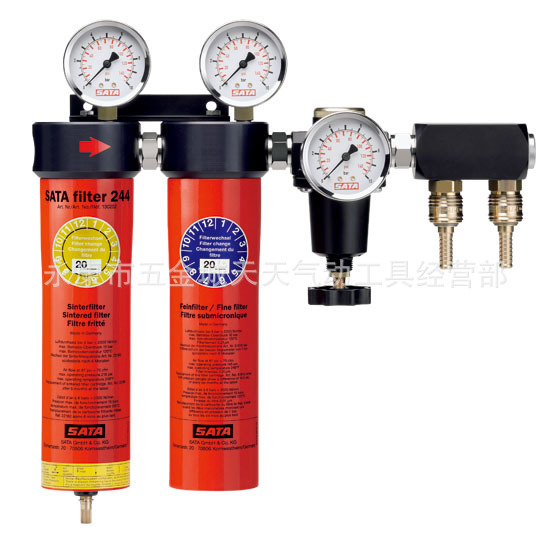 天天气动 专业供应经济型双节油水分离器, 多用型油水分离机器