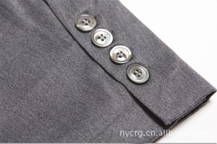 依频道 男款休闲西服 英伦时尚修身男士外套 2