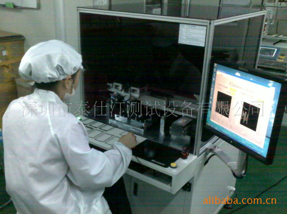 高精度CCD激光平面度自动化检测仪 图片