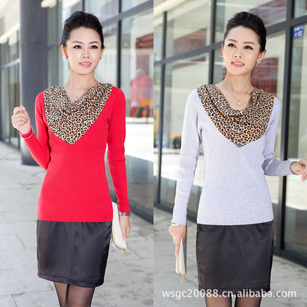 【批发秋装女装<em>女式毛衣</em>羊毛衫修身日式<em>打底</em>羊