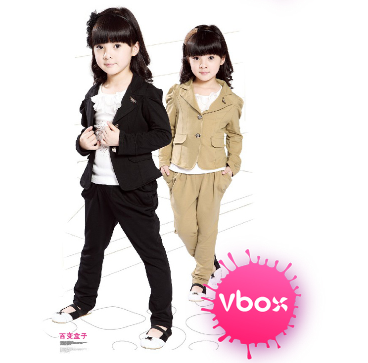 B2W2 2011<em>秋款女童套装</em> 公主小西装 三件套 厂