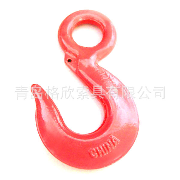 供应加工生产青岛各种碳钢眼形滑钩H\/A-324 图片