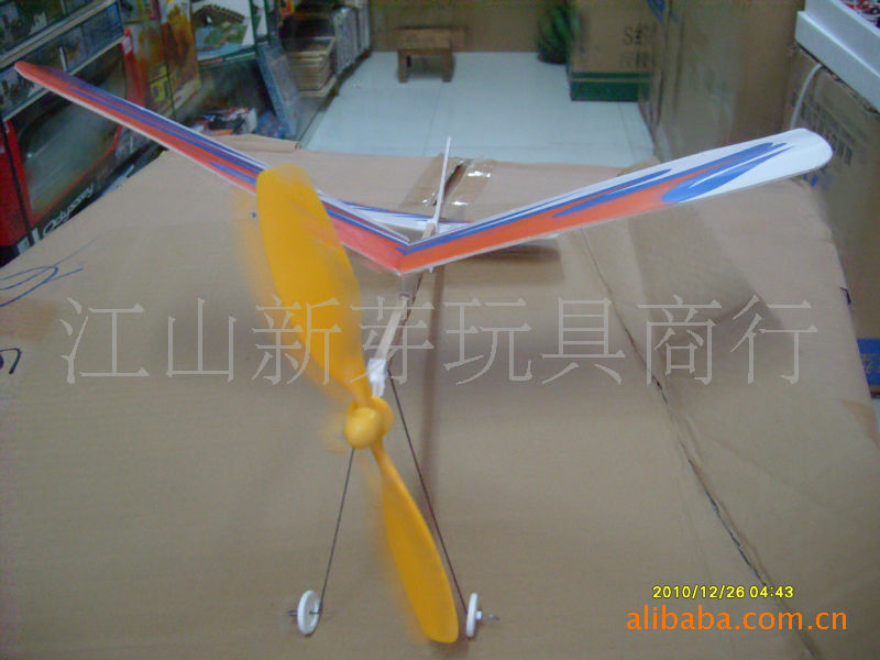 航空模型-仿真像筋动力飞机 DIY自装飞机 科普
