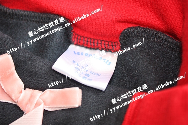 【外贸童装 丽婴房 喜庆圣诞裙 <em>羊羔绒</em>半身裙 两