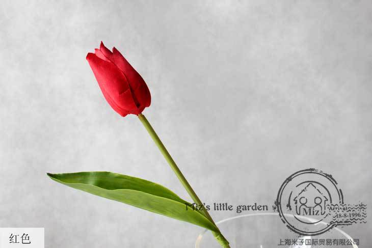 荷兰唯美风情4色郁金香 仿真花图片,荷兰唯美