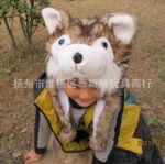 扬州厂家批发供应 秋冬新品 情侣卡通动物帽子 毛绒玩具帽