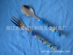 金属儿童餐具配件 不锈钢儿童餐具 厨具五金 儿童刀叉勺配件