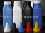 现货供应兴隆产最新款碳粉瓶,白色/黑色/蓝色方瓶