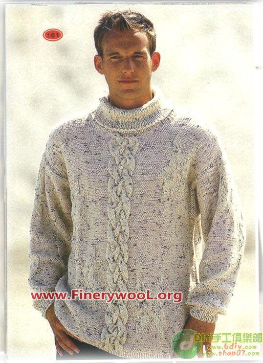 116 <em>男士棒针毛衣</em> 阿里巴巴 finerywool的博客 b