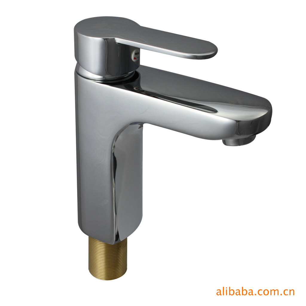 【锌合金单孔明珠冷热面盆龙头】价格,厂家,图