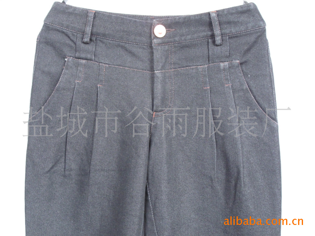 <em>批发</em>采购<em>服装</em>代理加盟-斗春红<em>女裤</em>一件代发诚