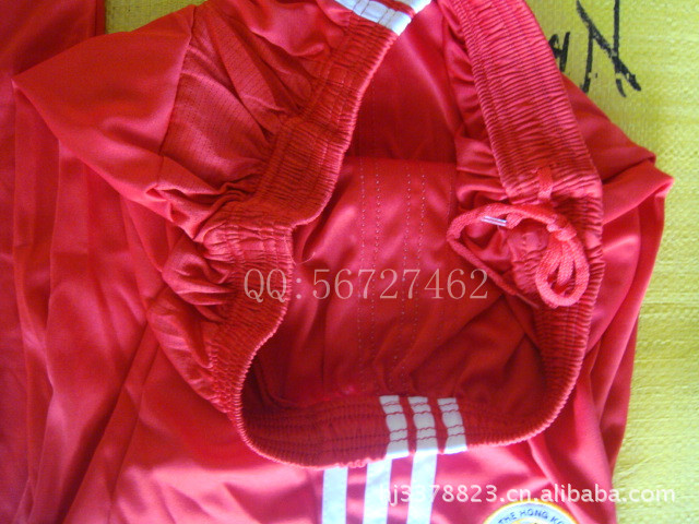 【批发香港国家队红色球衣足球运动服】价格,