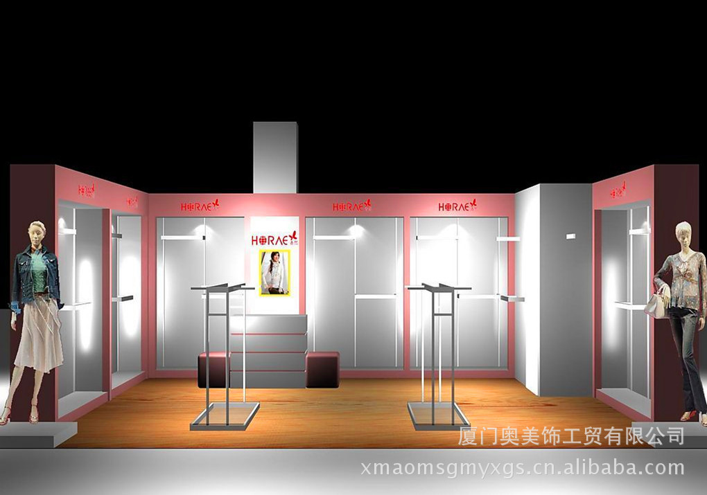 <em>批发</em>采购<em>服装</em>展示柜-设计制造<em>品牌女装</em>专柜,展