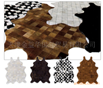 现货进口皮型皮块毯140x200cm 特价800元/块(不含税)5条起订