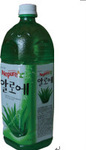 【畅销中国】供应纯天然 韩国进口 乐天芦荟饮料1.5L
