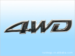 厂家生产4WD字牌