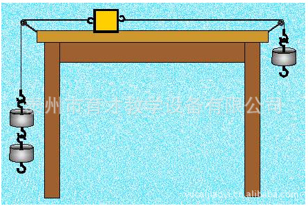 二力平衡条件实验器;二力平衡实验器;初中物理教学仪器