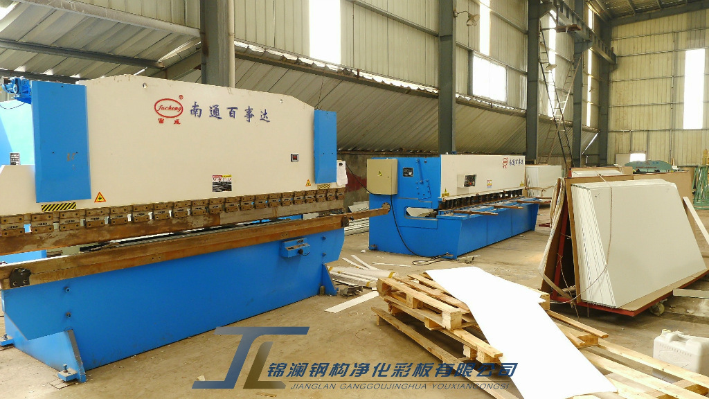 钢结构构件、净化设备产品、岩棉或单层彩钢板