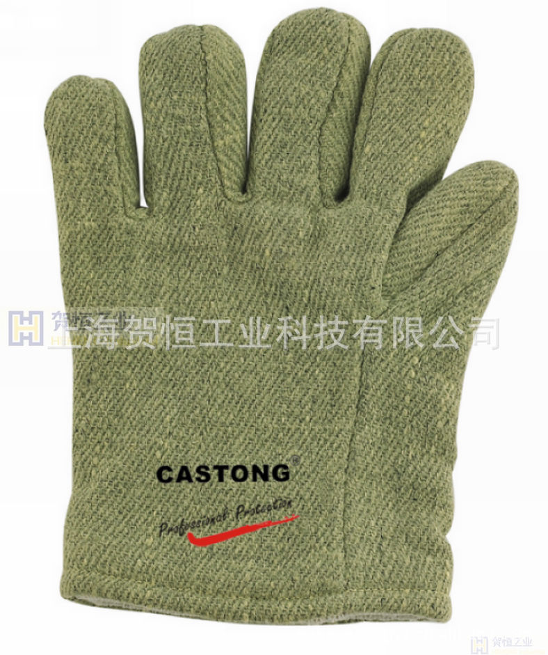 卡司顿 CASTONG 耐650度高温手套 隔热手套 GAAA25-34