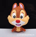 美容DIY手工钻 iphone 手机贴钻模型-吸盘公仔松鼠-浅咖啡
