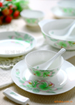 招商 陶瓷餐具 商务礼品 金钟云清系列餐具 陶瓷礼品
