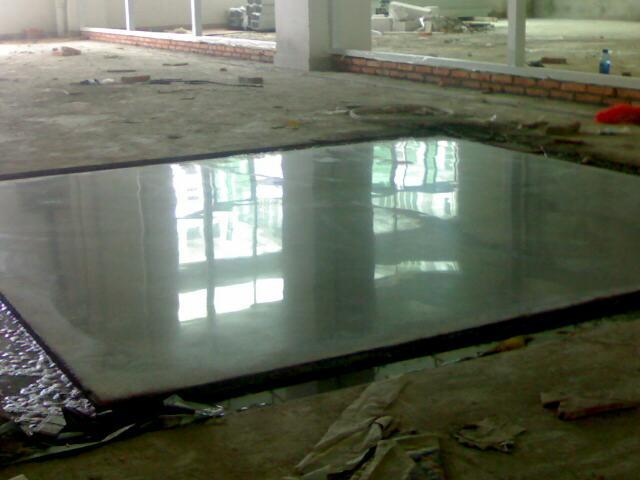 水磨石地面混凝土固化剂的施工工艺_三月秋风