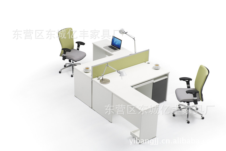屏风办公家具,职员桌、办公桌2人用 - 屏风